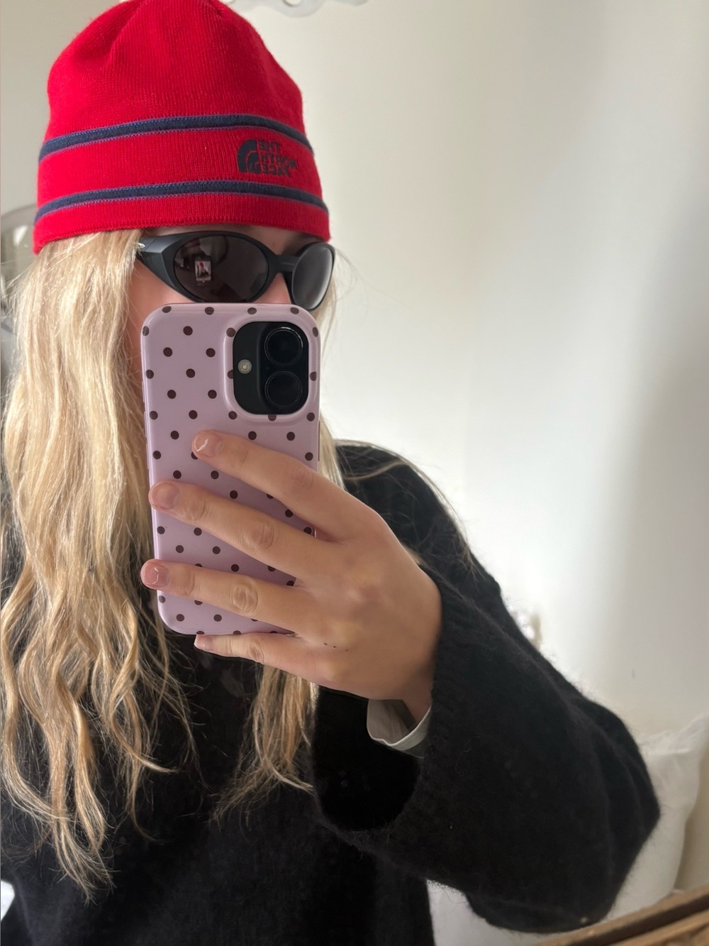 vintage north face beanie